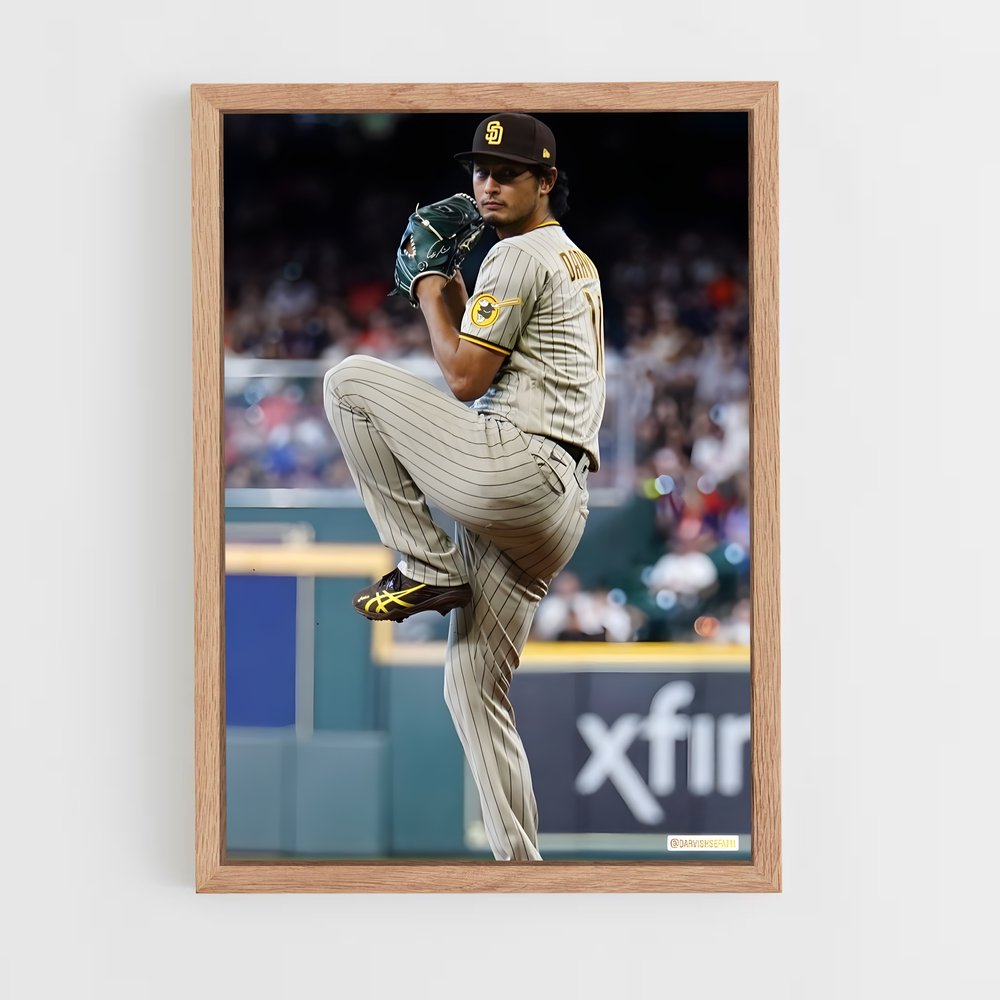 Poster Lancer Éclair – affiche Baseball (vue 4)